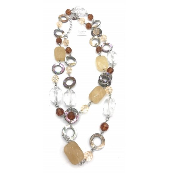 Amber Dawn Retired lia sophia necklace - Picture 1 of 1